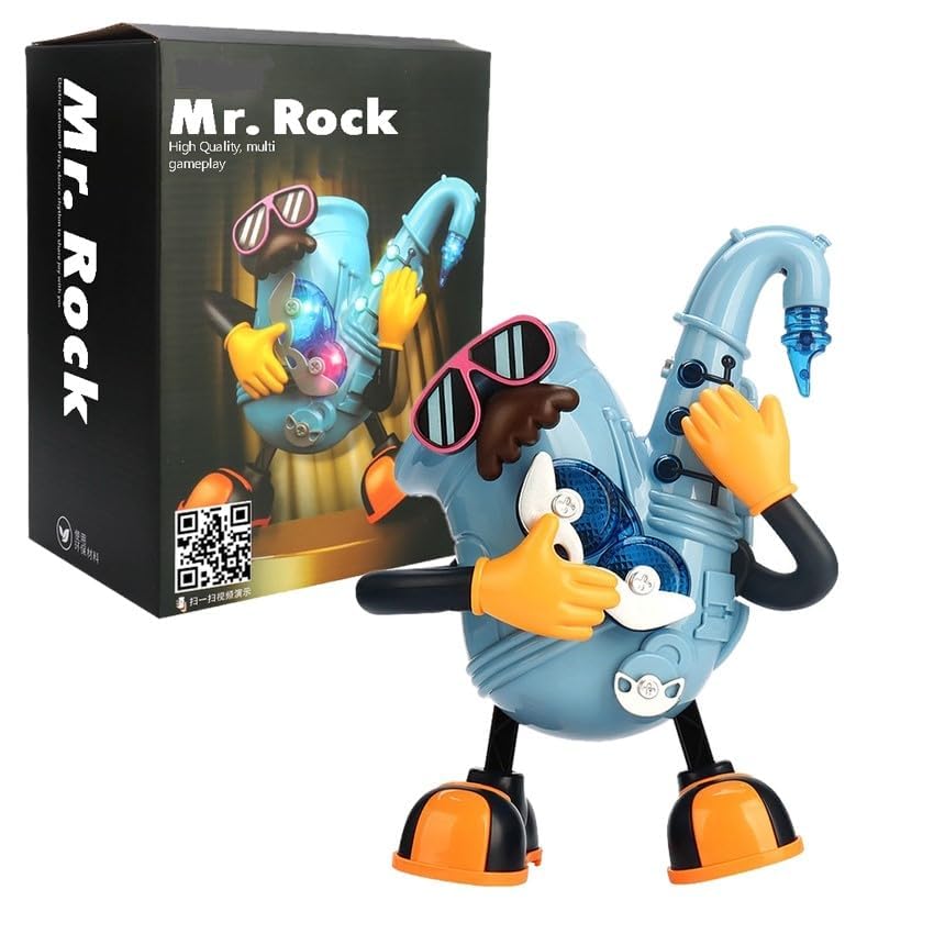 GrooveBot™ – Dancing Saxophone Robot Toy