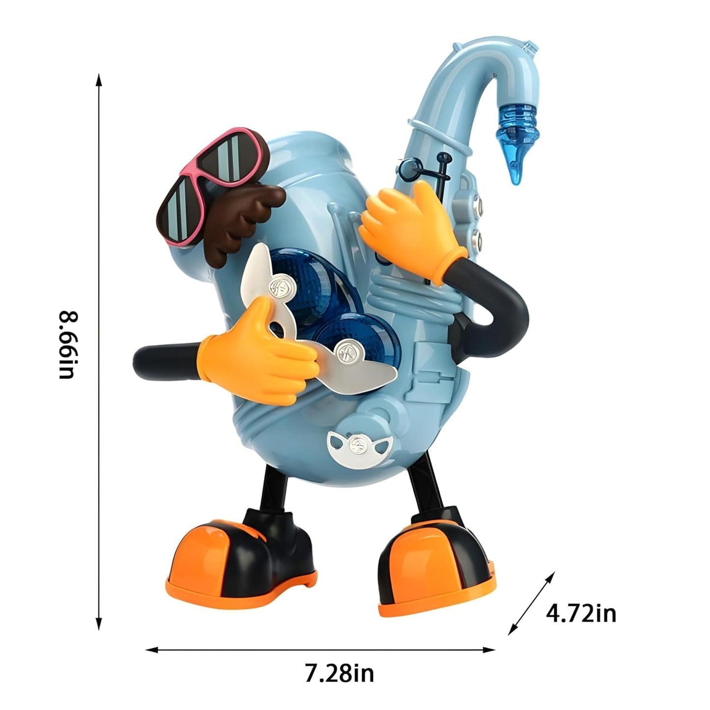 GrooveBot™ – Dancing Saxophone Robot Toy