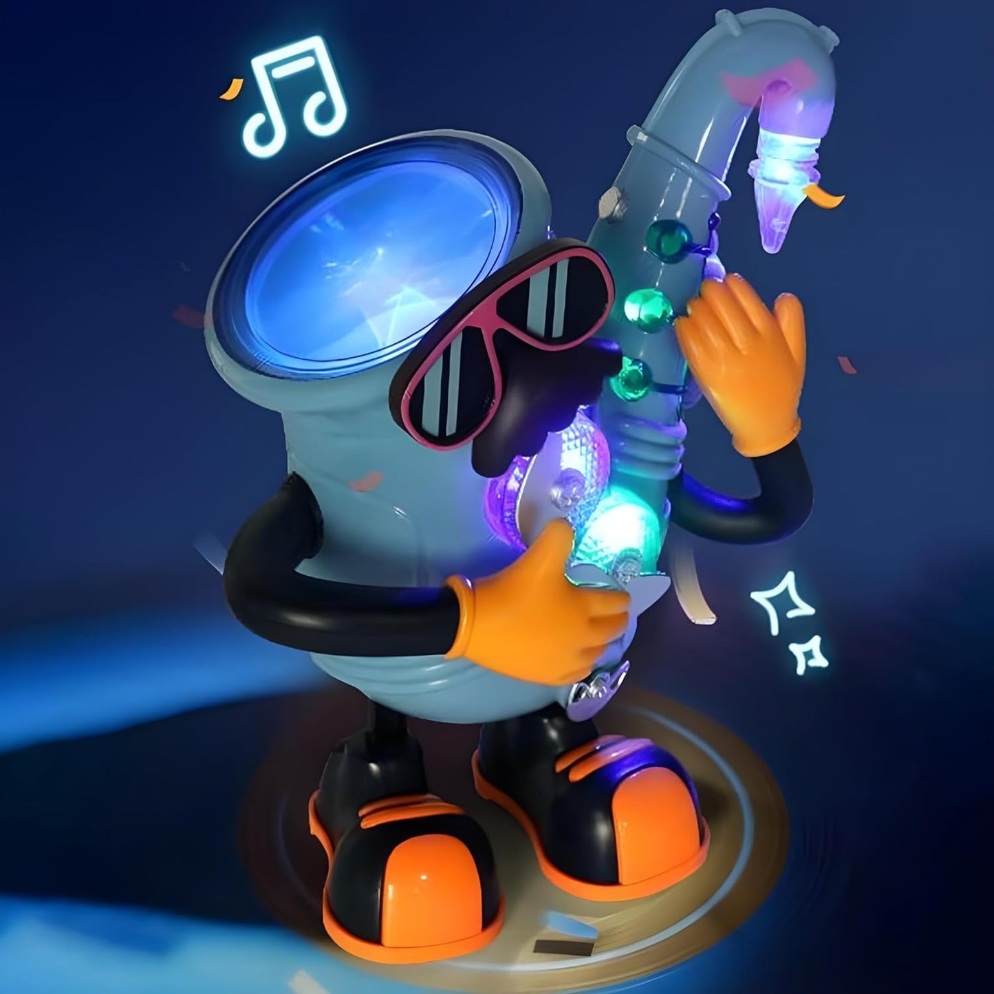 GrooveBot™ – Dancing Saxophone Robot Toy