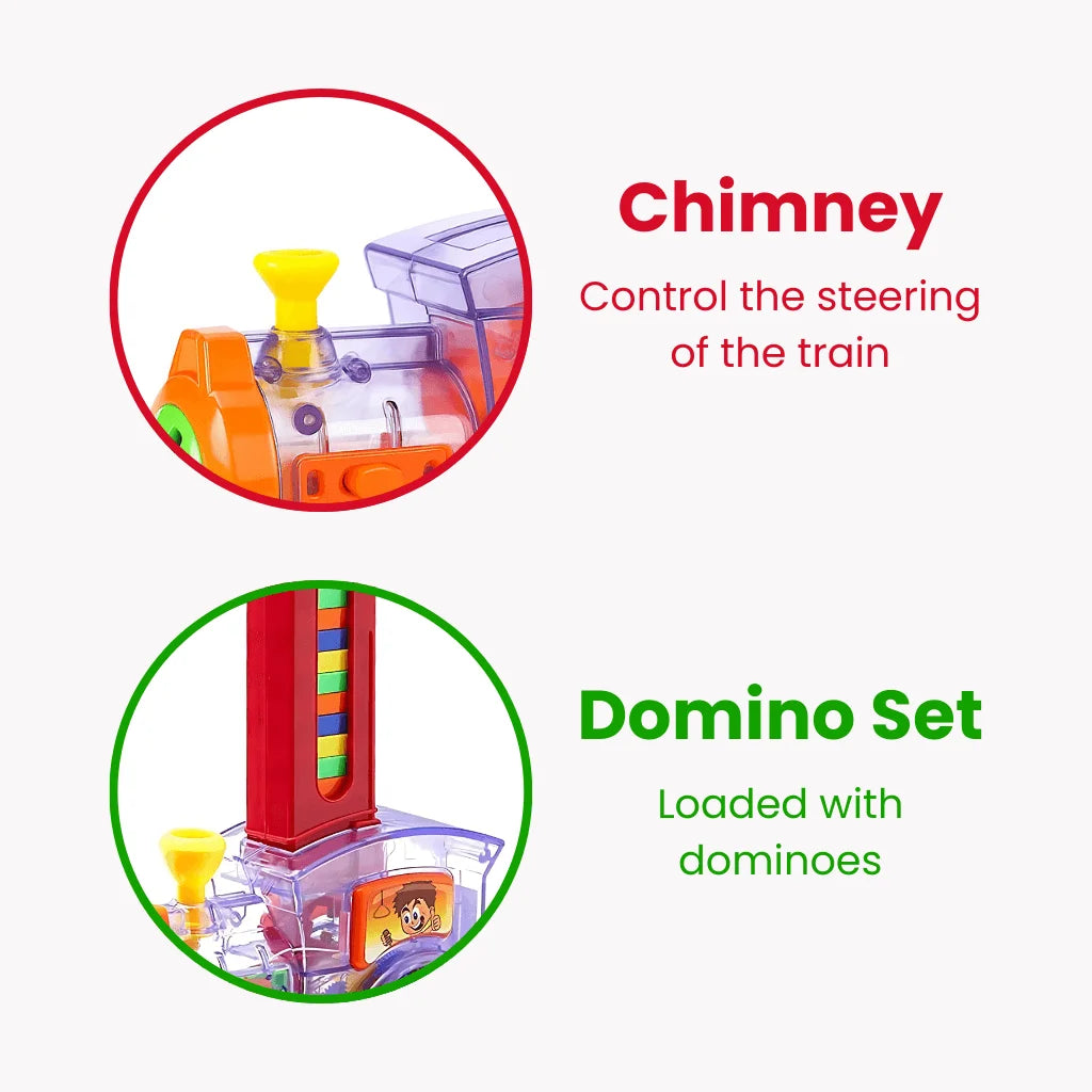 Domino Express™ – Automatic Domino Train Toy for Kids