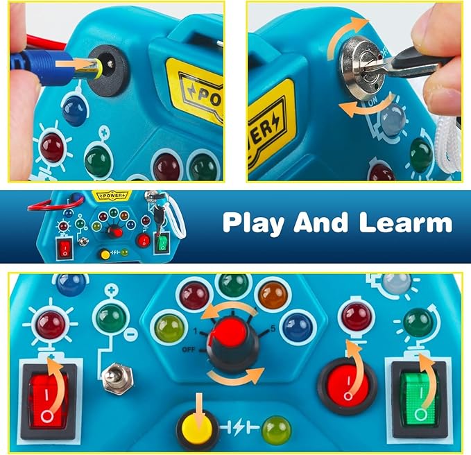 Little Explorer Board™ | Travel-Friendly Montessori Learning Toy for Toddlers