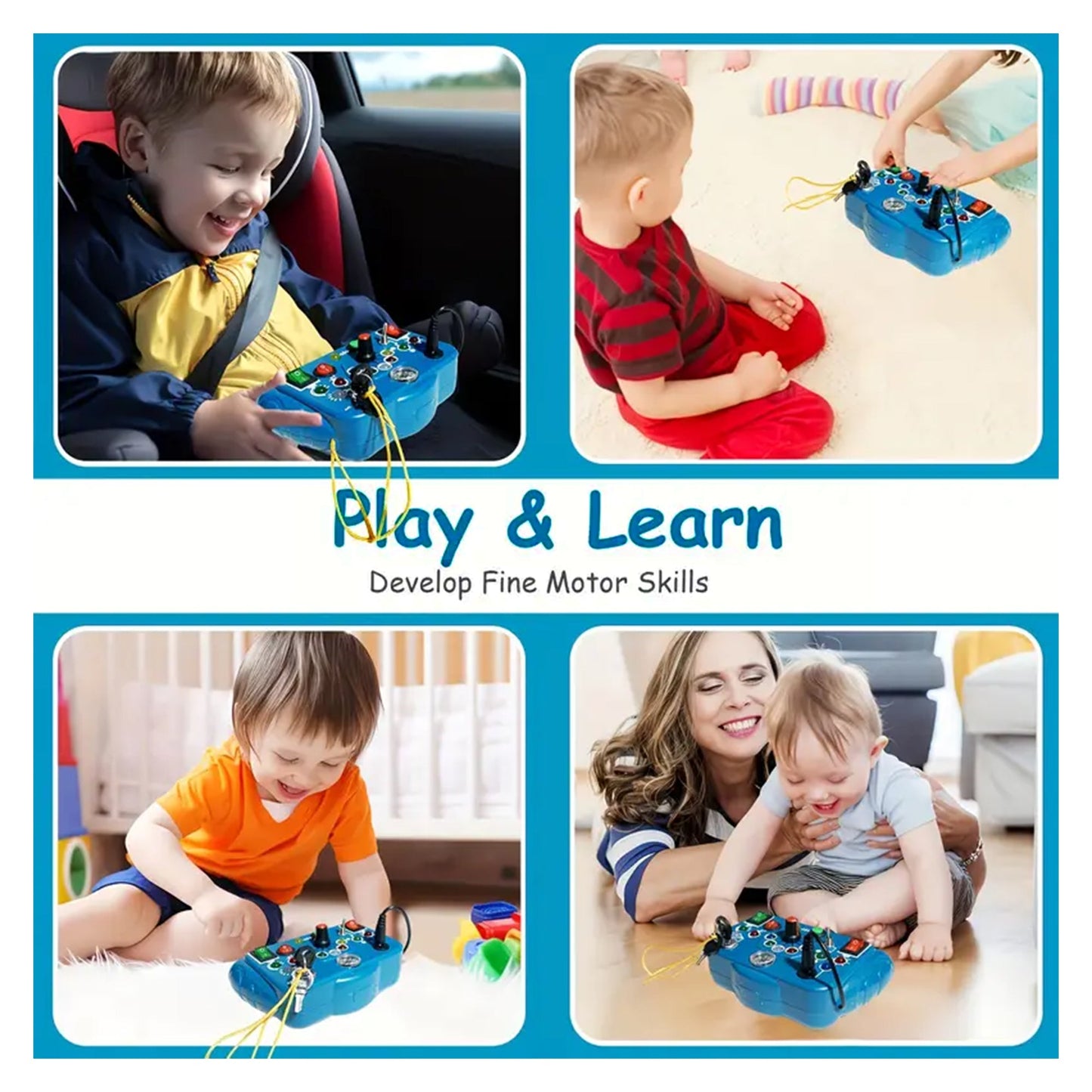 TinkerGlow™ – Light & Switch Sensory Toy