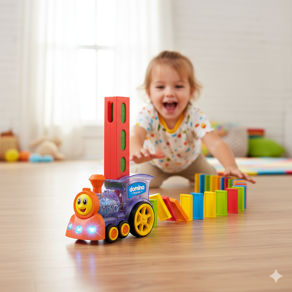 Domino Express™ – Automatic Domino Train Toy for Kids