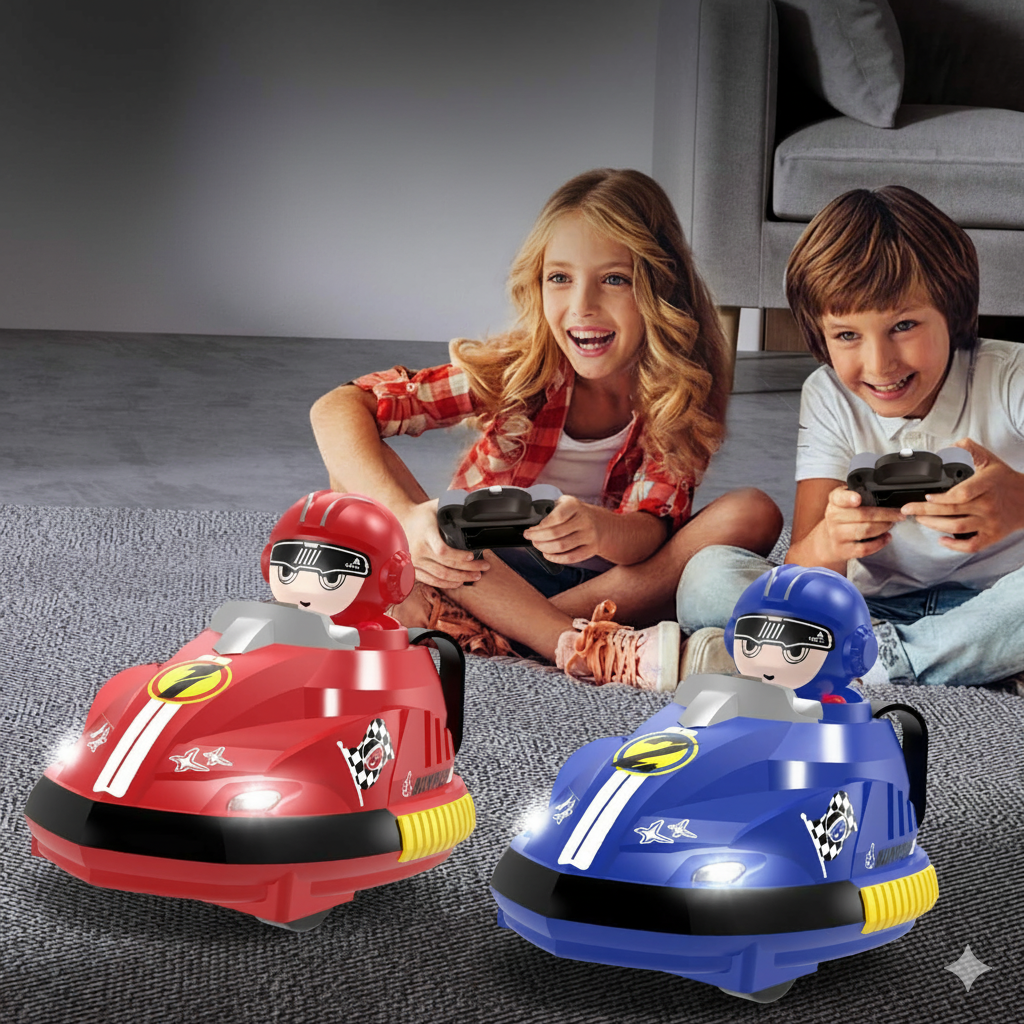 Battle Bumpers™ Remote Control Go-Kart Duel Set