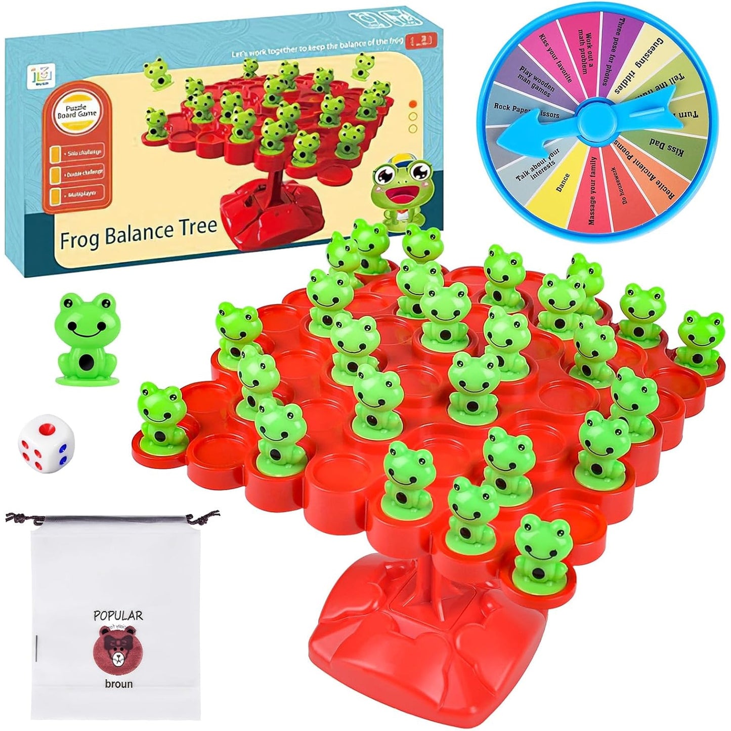 JoyJump™ Balance Game – Interactive Tree Stacking Game for Kids
