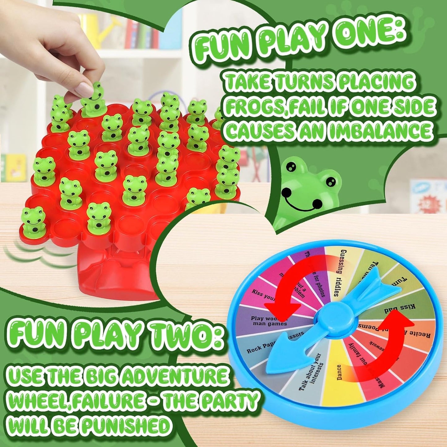 JoyJump™ Balance Game – Interactive Tree Stacking Game for Kids