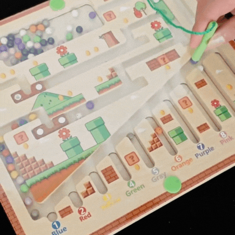 Mario Maze™ – Obstacle Adventure Magnetic Puzzle Board