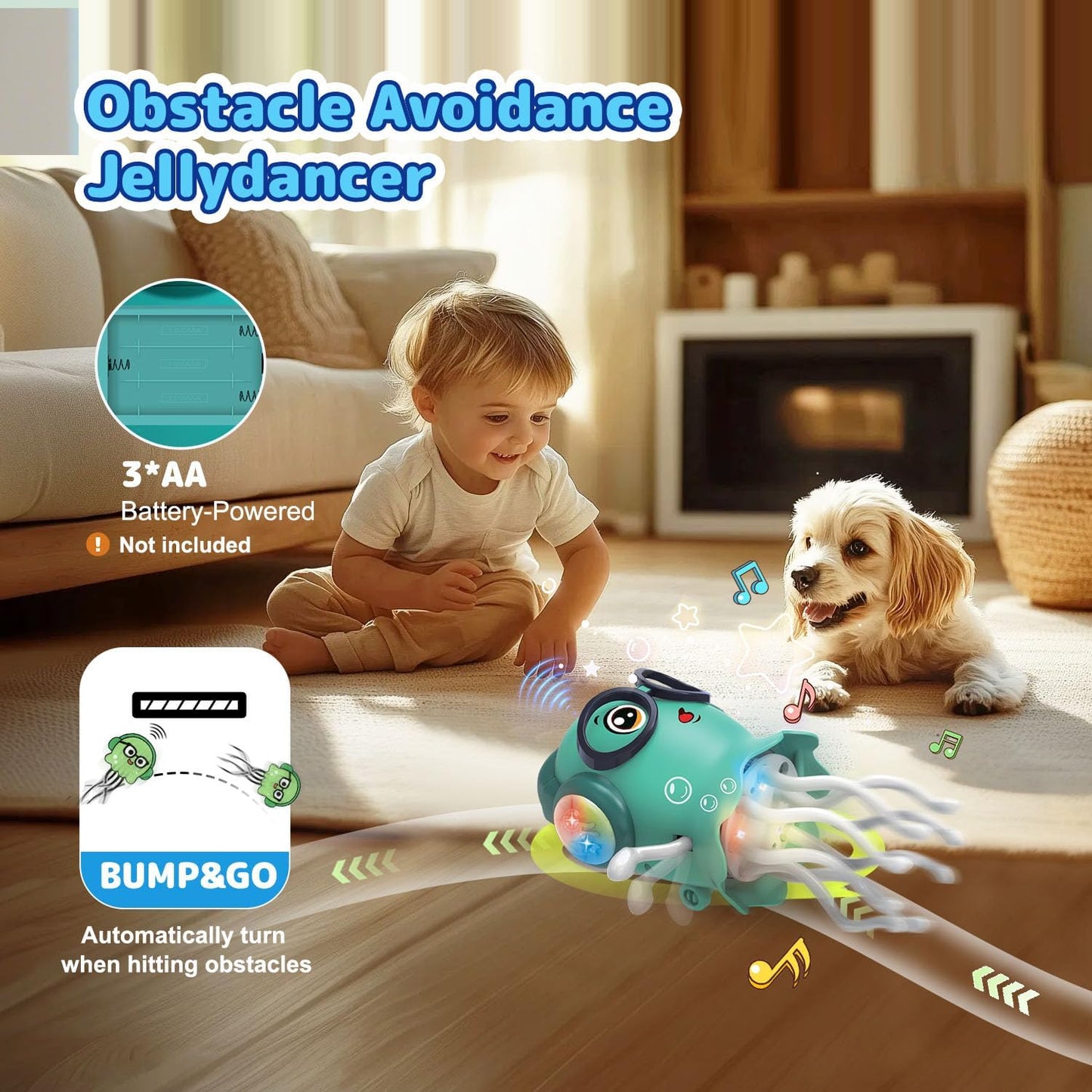 Interactive Dancing Jellyfish™