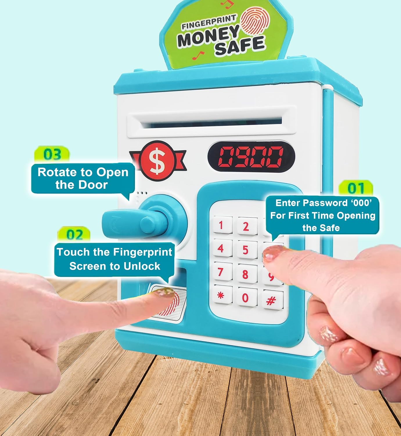 SmartVault™ Kids Money Saving Safe