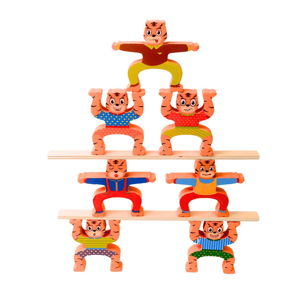 Balanzoo™ Tiger Edition – Stacking & Balancing Game