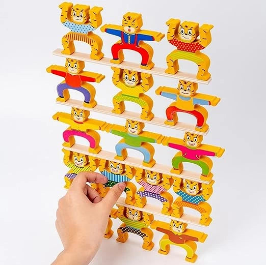 Balanzoo™ Tiger Edition – Stacking & Balancing Game