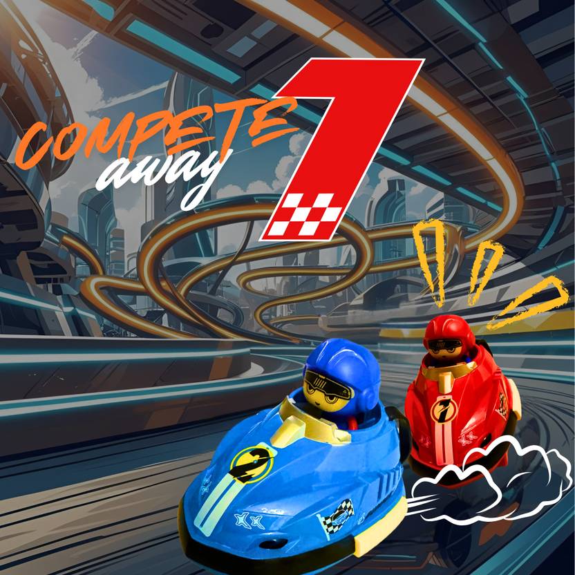 Battle Bumpers™ Remote Control Go-Kart Duel Set
