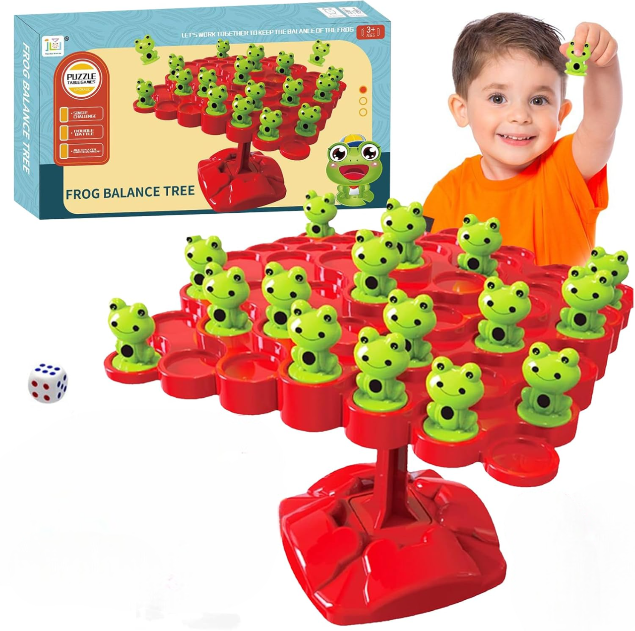 JoyJump™ Balance Game – Interactive Tree Stacking Game for Kids