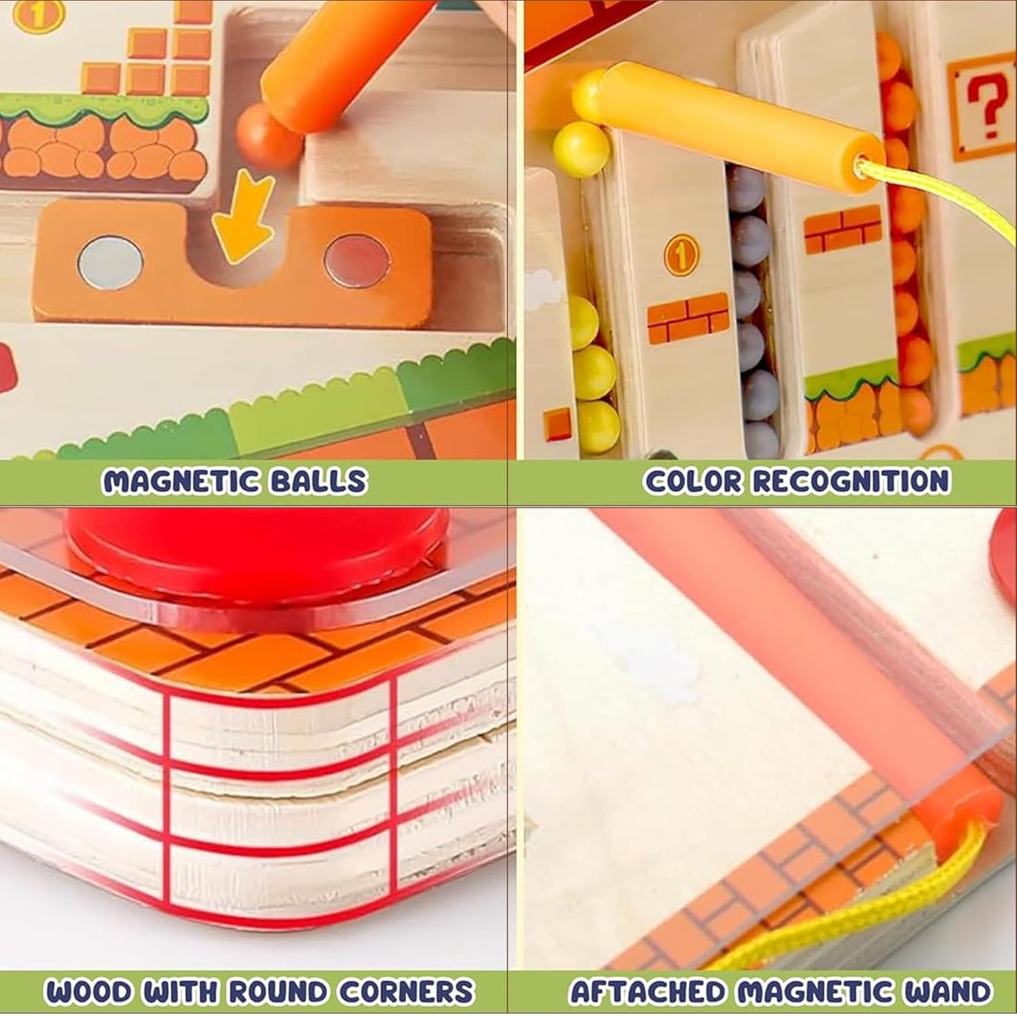 Mario Maze™ – Obstacle Adventure Magnetic Puzzle Board