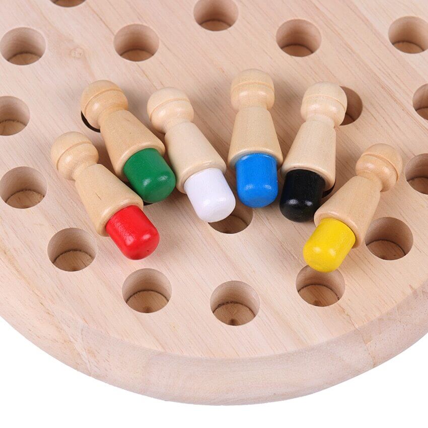 Memory Chess Game (Brain-Boosting Wooden Educational Toy) for 3+ Years