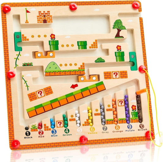 Mario Maze™ – Obstacle Adventure Magnetic Puzzle Board