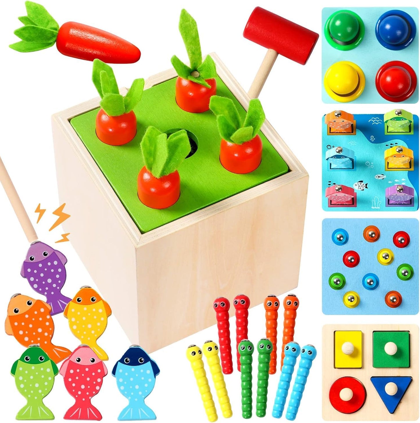 PlayCube™ 5-in-1 Montessori Activity Box