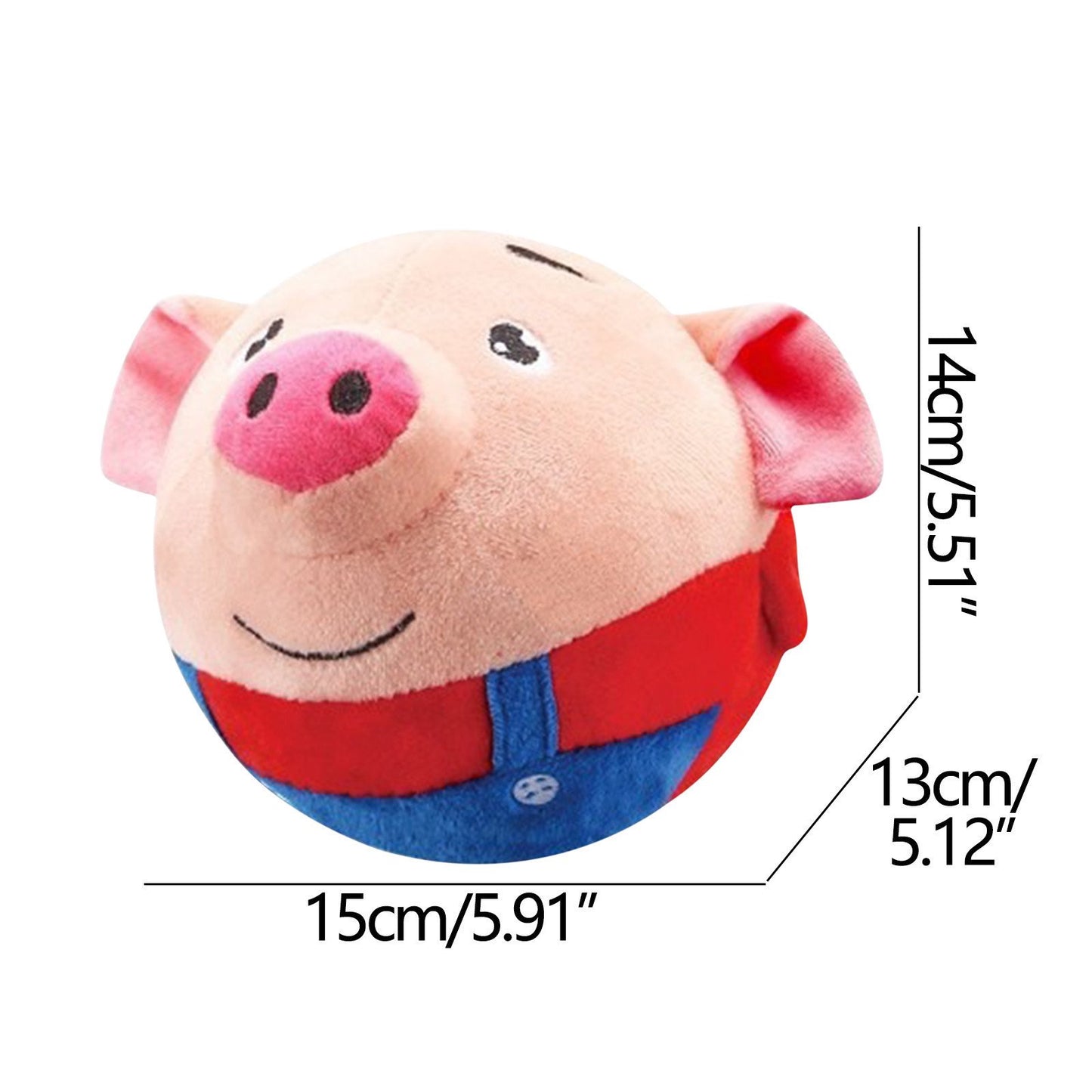 Jumping Piggy Ball™ | Adorable jumping piggy - Interactive toy ball