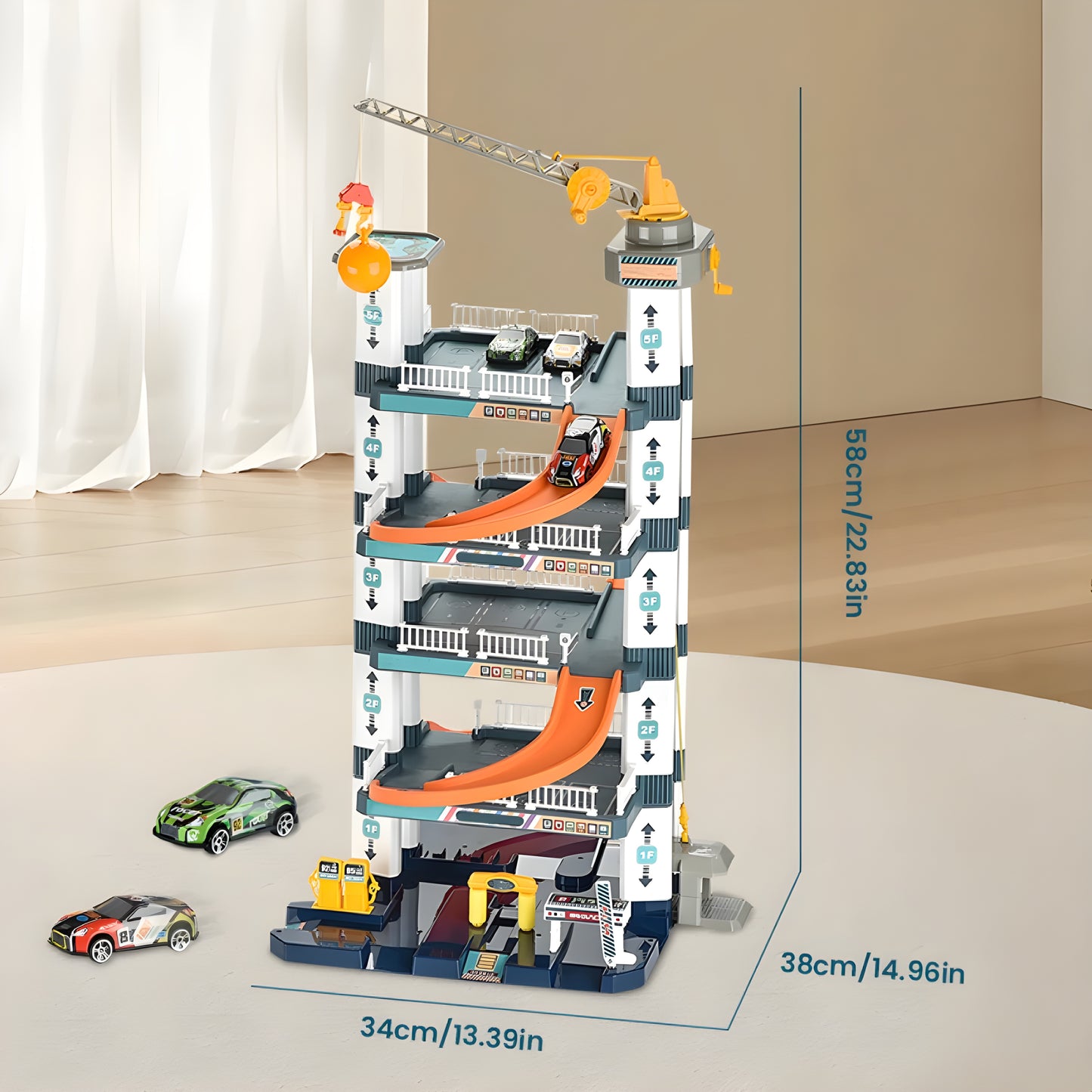 ParkLift™ Multi Level Car Garage Playset