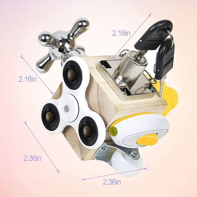 MagicCube™ - Busy Cube Wooden Activity Fidget Toy