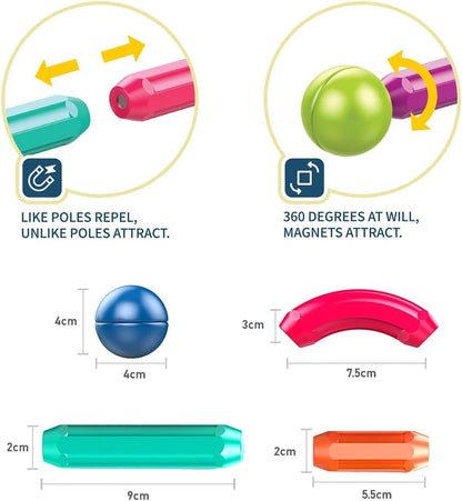 MagnaBuild™ Magnetic Balls & Sticks Building Set