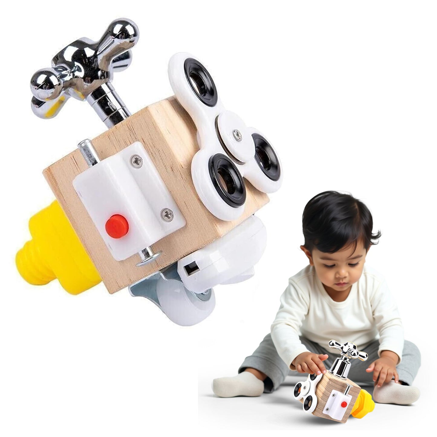 MagicCube™ - Busy Cube Wooden Activity Fidget Toy