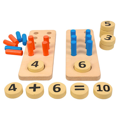 PegCounts™ - Montessori Math Learning Kit (Ages 2 & Up)
