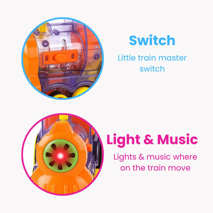 Domino Express™ – Automatic Domino Train Toy for Kids