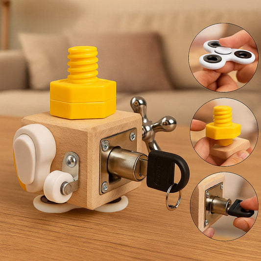 MagicCube™ - Busy Cube Wooden Activity Fidget Toy