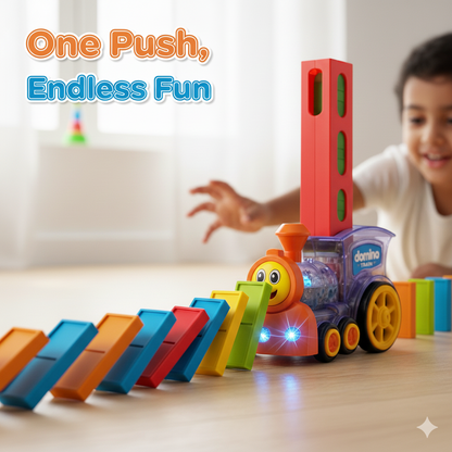 Domino Express™ – Automatic Domino Train Toy for Kids
