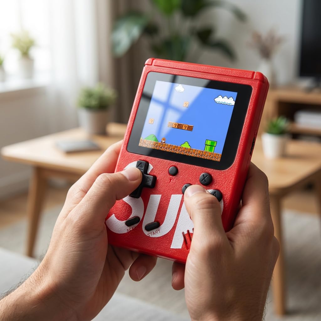 PocketArcade™ 400 in 1 Handheld Game Console with TV Output – JoyFleet