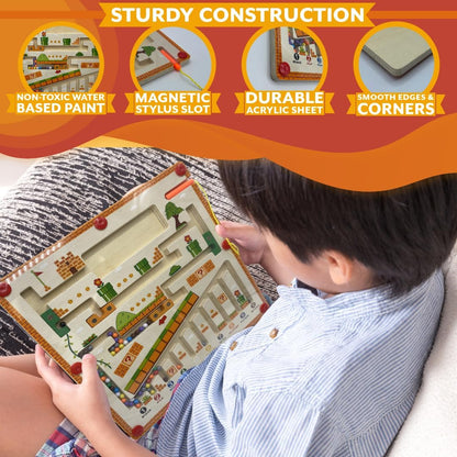 Mario Maze™ – Obstacle Adventure Magnetic Puzzle Board