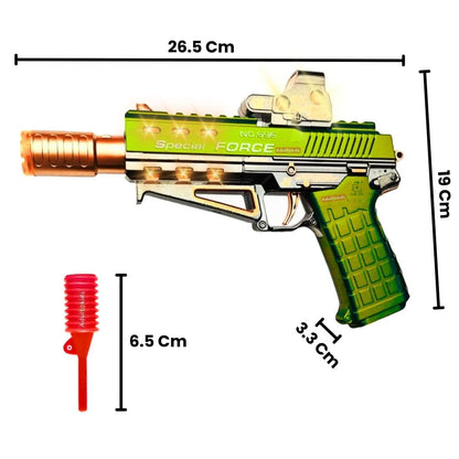 SmokeStrike™ Light and Sound Action Toy Gun