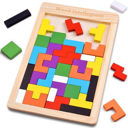 GeoBlocks™ Wooden Brain Teaser Puzzle