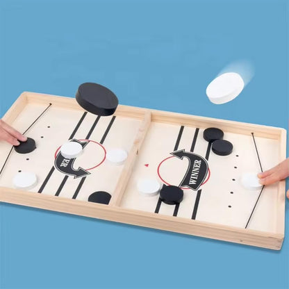 SwiftShot™ Wooden String Hockey Game