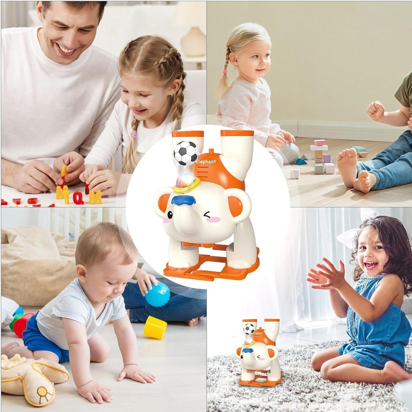 BreeziWalk™ Musical Floating Elephant Toy