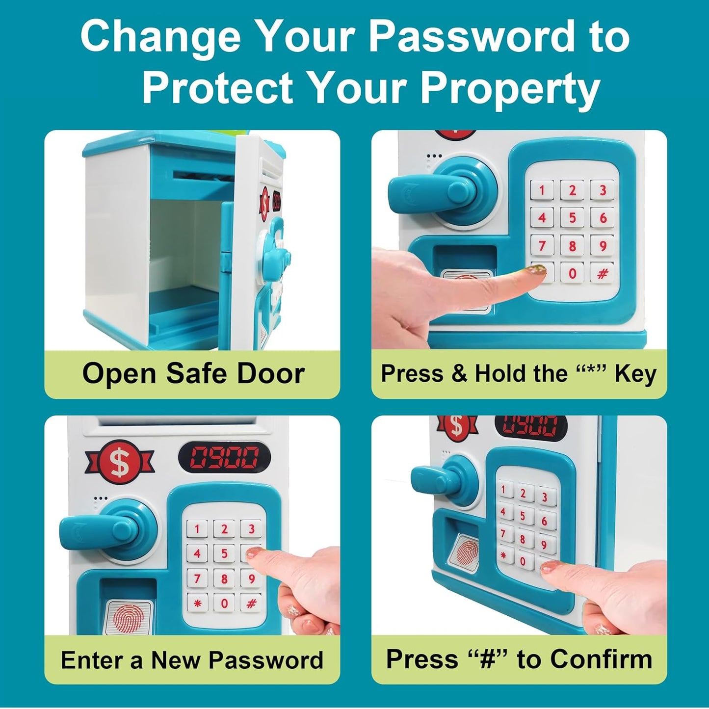 SmartVault™ Kids Money Saving Safe