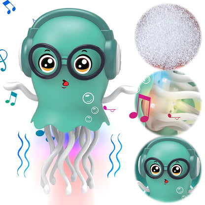 Interactive Dancing Jellyfish™ — Musical Crawling Toy with Lights & Movement