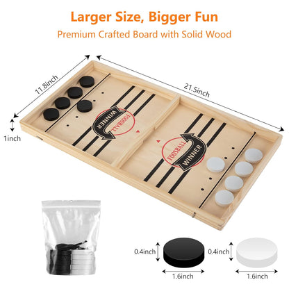 SwiftShot™ Wooden String Hockey Game