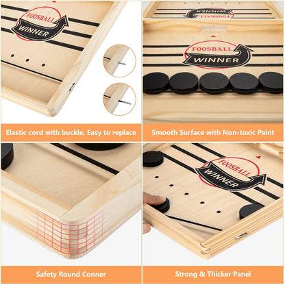 SwiftShot™ Wooden String Hockey Game
