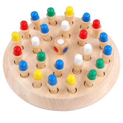 Memory Chess Game (Brain-Boosting Wooden Educational Toy) for 3+ Years