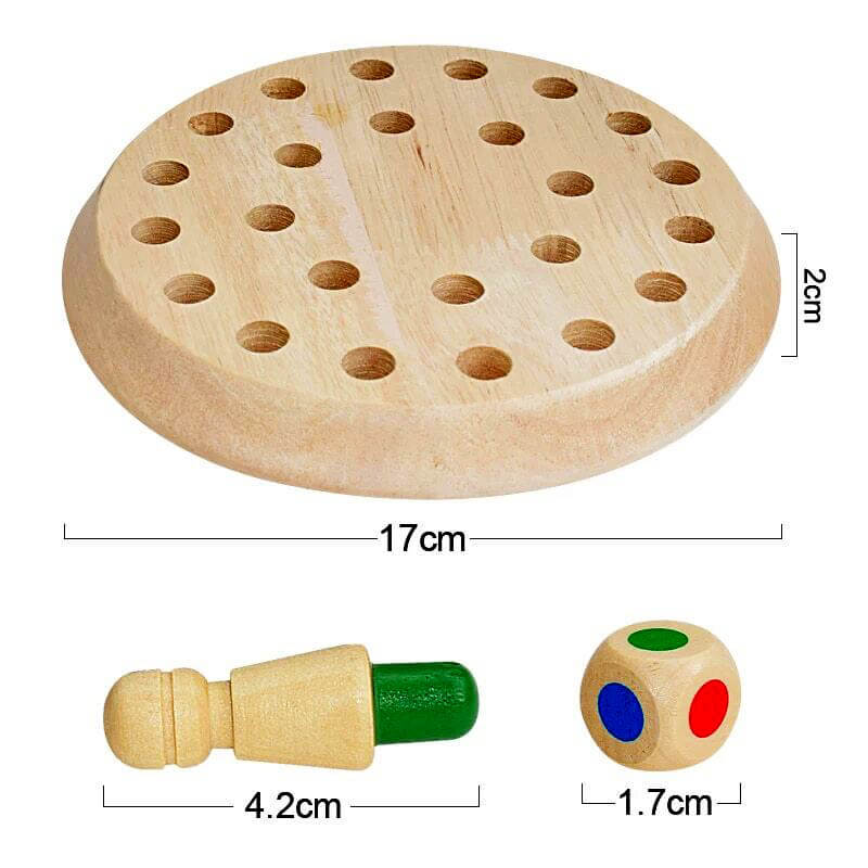 Memory Chess Game (Brain-Boosting Wooden Educational Toy) for 3+ Years