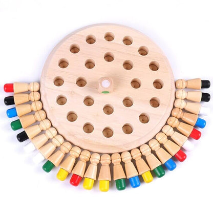Memory Chess Game (Brain-Boosting Wooden Educational Toy) for 3+ Years