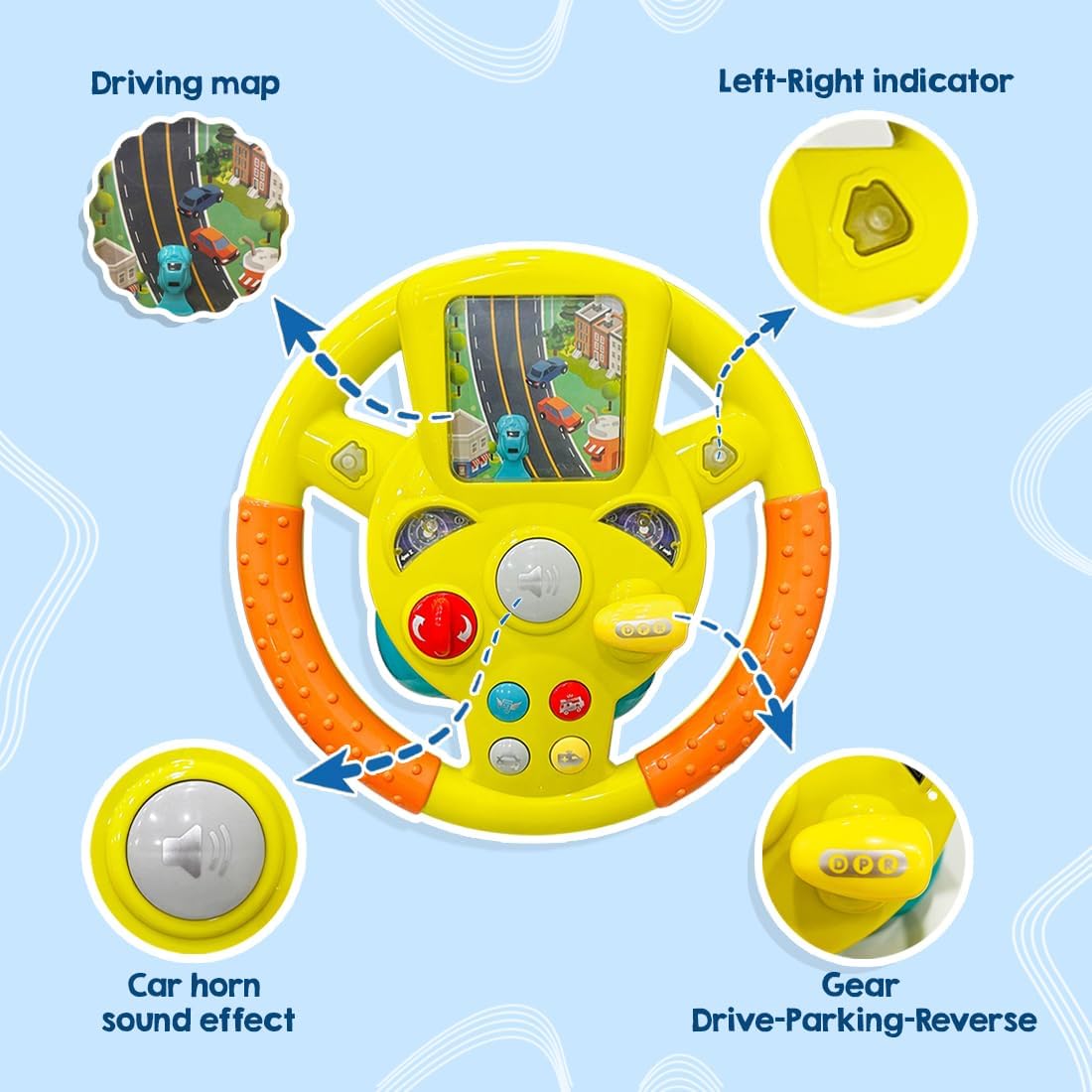 Little Driver™ : Mini Steering Magic Wheel
