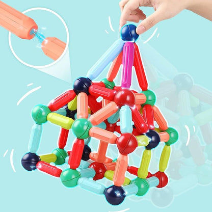 MagnaBuild™ Magnetic Balls & Sticks Building Set
