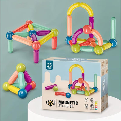 MagnaBuild™ Magnetic Balls & Sticks Building Set