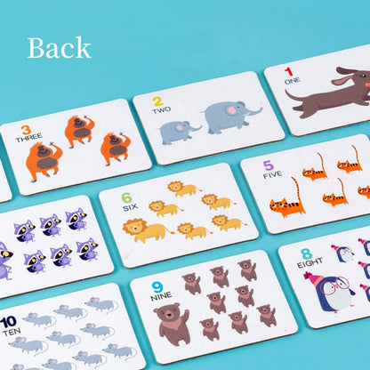 NumiPlay™ – Montessori Clip Bead Math Math & Memory Set