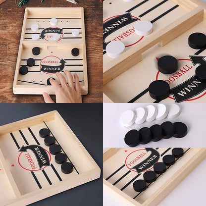 SwiftShot™ Wooden String Hockey Game