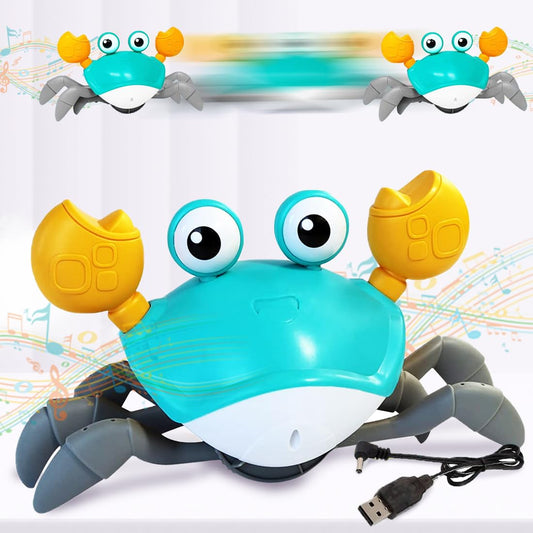 CrawlBuddy™ Interactive Crab Toy for Babies